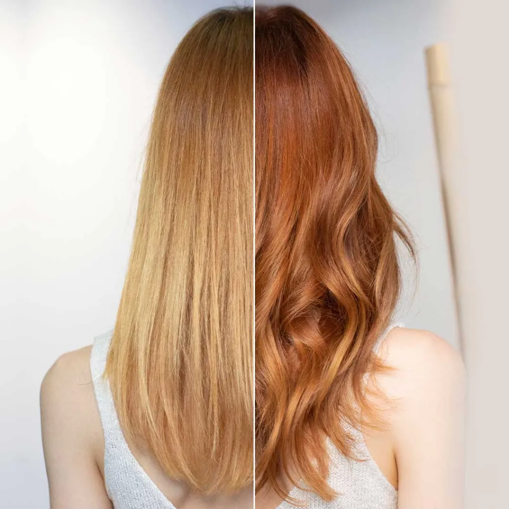 Balayage vorher und nachher – Friseur Selman, München-Bogenhausen