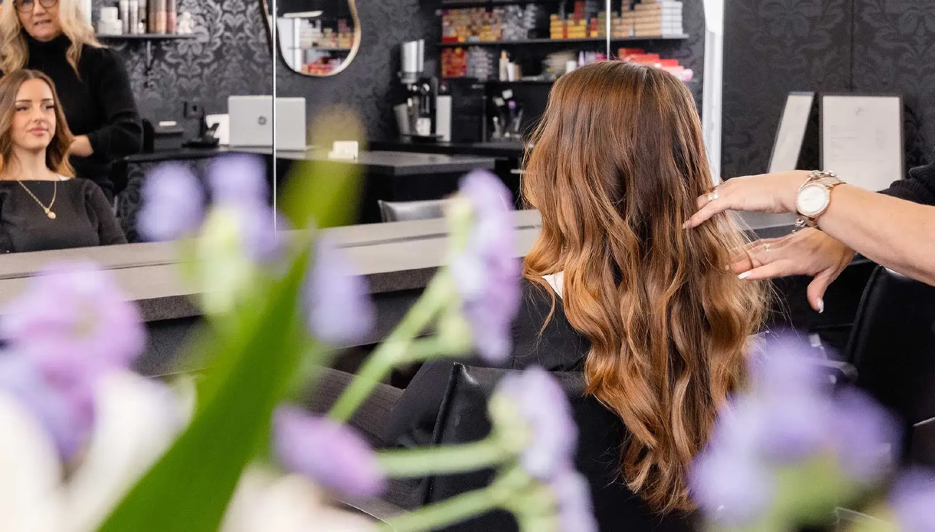 Strähnen und Balayage bei Friseur Selman in München